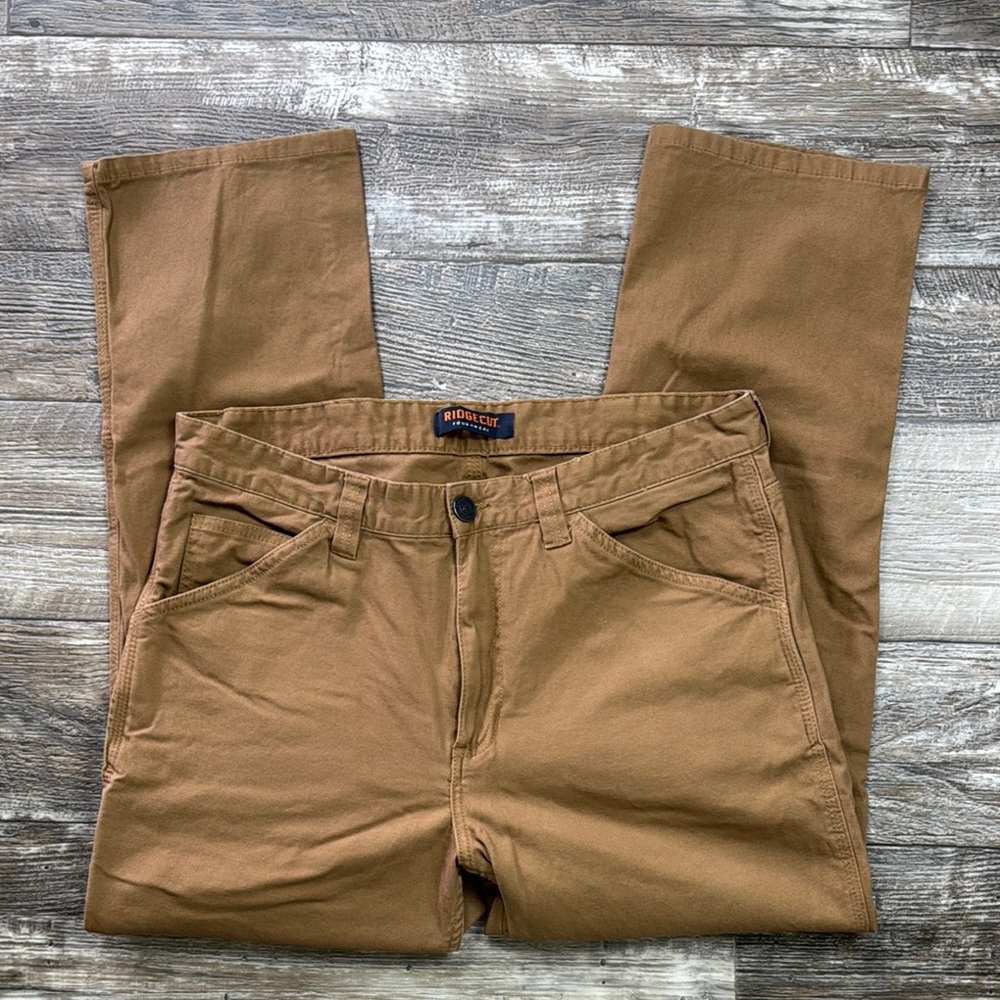 RIDGECUT TOUGHWEAR Man Work Pants, Size 36x30